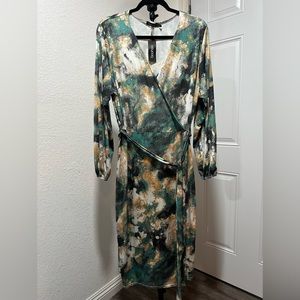 MULTICOLOR BOOHOO DRESS